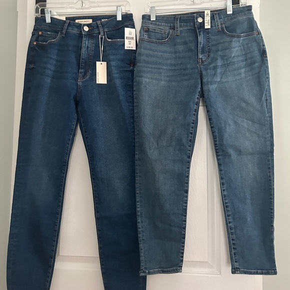 bundle of 2 NWT Size 29  Madewell and Warp + Weft both size 29 and similar style - Picture 1 of 7